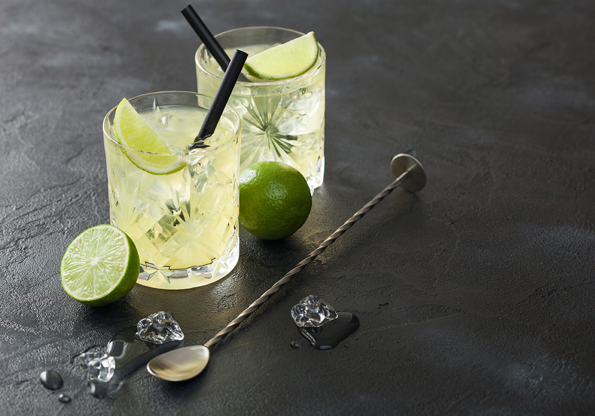 Limey gimlet