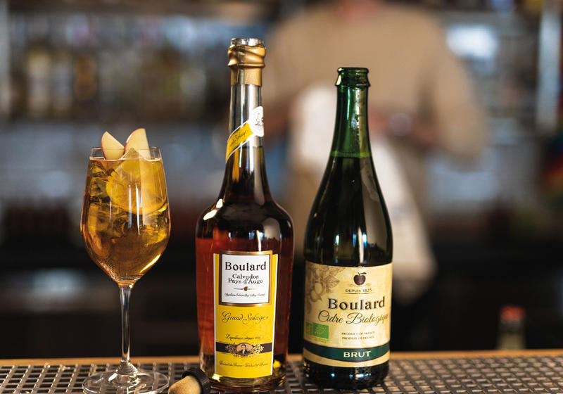 Krogis - cocktail med Calvados och Cider