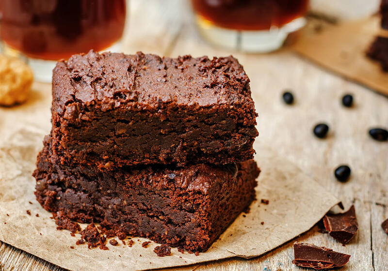 Vegansk kladdkaka utan socker