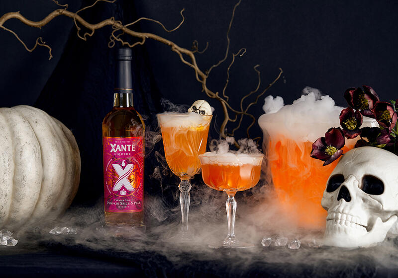 Xanté Pumpkin Spice med rykande drinkar