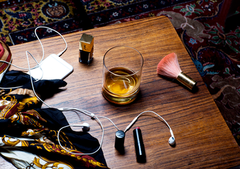 Accessoarer och whiskyglas