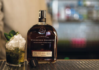 Mint Julep med Woodford Reserve