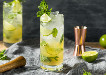 Mojito med calvados